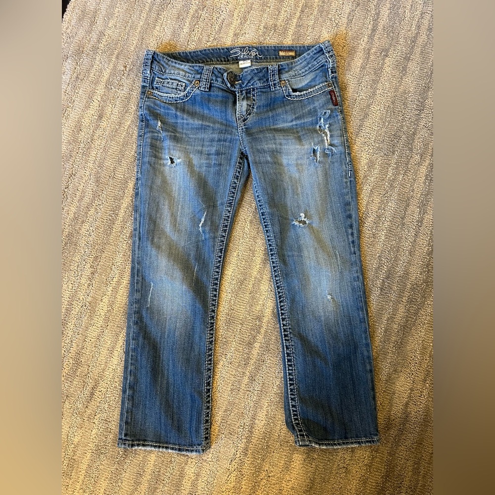 Silver Jeans Tuesday Capri